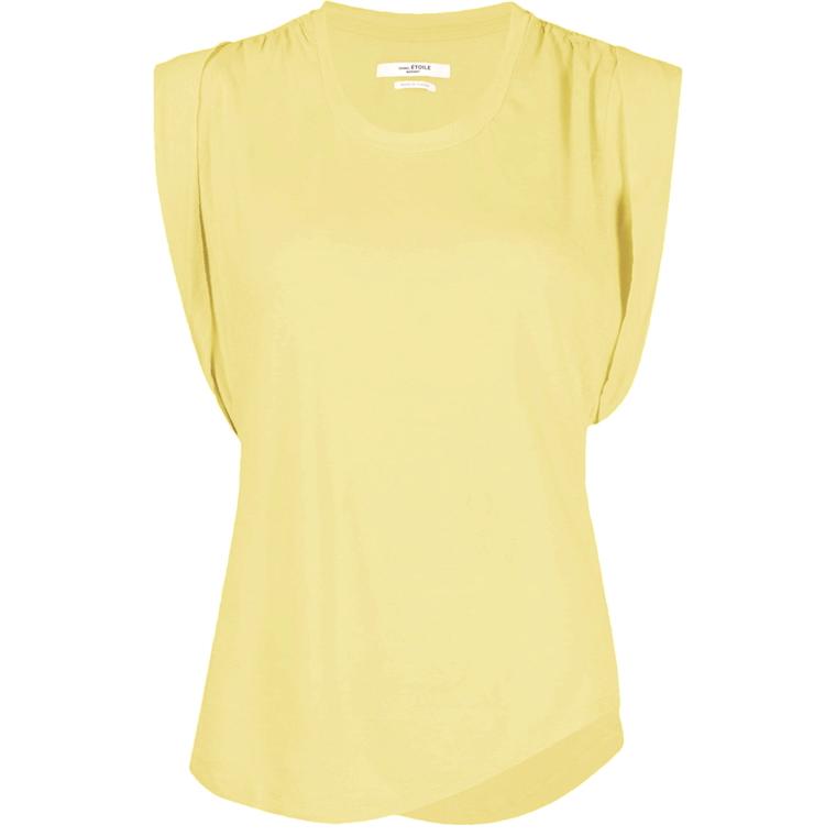Isabel Marant Etoile Kotty T-shirt, Light Yellow
